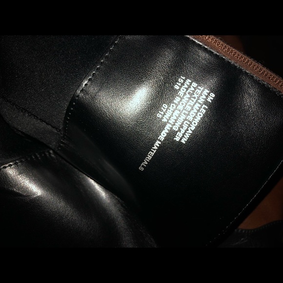 Nine West boots two tone brow/black - Picture 6 of 8